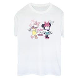 Disney - T-shirt BEACH MODE - Femme (Blanc)