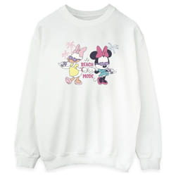 Disney - Sweat BEACH MODE - Femme (Blanc)