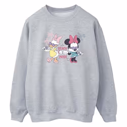 Disney - Sweat BEACH MODE - Femme (Gris chiné)