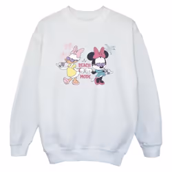 Disney - Sweat BEACH MODE - Garçon (Blanc)
