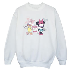 Disney - Sweat BEACH MODE - Garçon (Blanc)