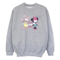 Disney - Sweat BEACH MODE - Fille (Gris chiné)