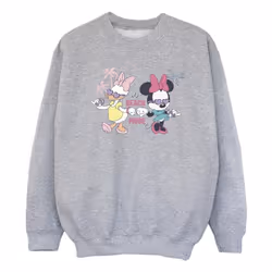 Disney - Sweat BEACH MODE - Fille (Gris chiné)