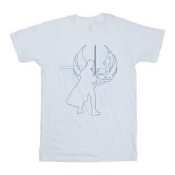 Star Wars - T-shirt JEDI MASTER BALANCE - Homme (Blanc)