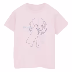 Star Wars - T-shirt JEDI MASTER BALANCE - Homme (Rose clair)