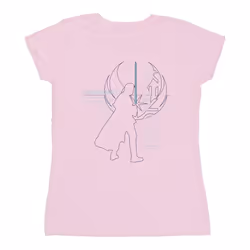 Star Wars - T-shirt JEDI MASTER BALANCE - Femme (Rose clair)
