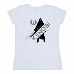 Star Wars - T-shirt JEDI KNIGHT - Femme (Blanc)