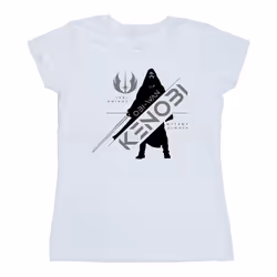 Star Wars - T-shirt JEDI KNIGHT - Femme (Blanc)