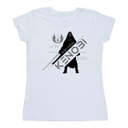 Star Wars - T-shirt JEDI KNIGHT - Femme (Blanc)