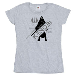 Star Wars - T-shirt JEDI KNIGHT - Femme (Gris chiné)