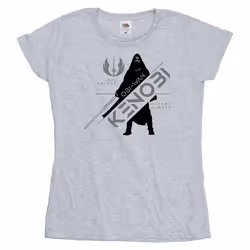 Star Wars - T-shirt JEDI KNIGHT - Femme (Gris chiné)