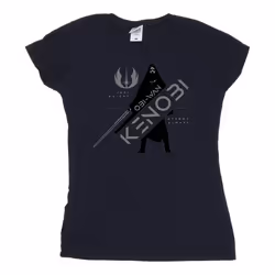 Star Wars - T-shirt JEDI KNIGHT - Femme (Bleu marine)