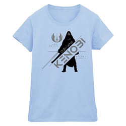 Star Wars - T-shirt JEDI KNIGHT - Femme (Bleu clair)
