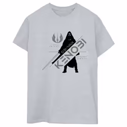 Star Wars - T-shirt JEDI KNIGHT - Femme (Gris chiné)