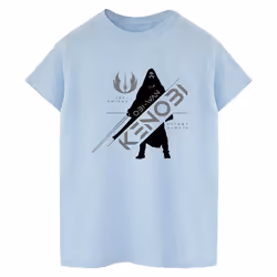 Star Wars - T-shirt JEDI KNIGHT - Femme (Bleu clair)