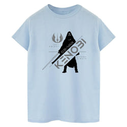Star Wars - T-shirt JEDI KNIGHT - Femme (Bleu clair)