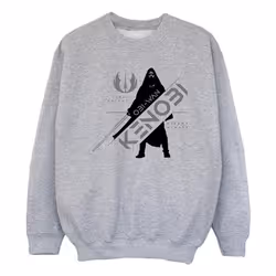 Star Wars - Sweat JEDI KNIGHT - Fille (Gris chiné)