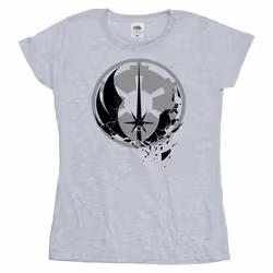 Star Wars - T-shirt - Femme (Gris chiné)