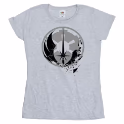 Star Wars - T-shirt - Femme (Gris chiné)