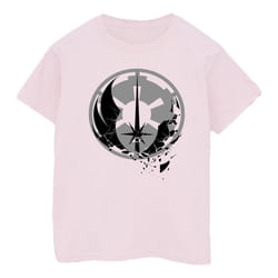Star Wars - T-shirt - Femme (Rose clair)
