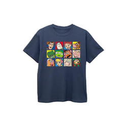 Disney - T-shirt TOY STORY - Garçon (Bleu marine)