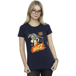 Disney - T-shirt TOY STORY LIGHTYEAR - Femme (Bleu marine)