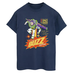Disney - T-shirt TOY STORY LIGHTYEAR - Femme (Bleu marine)