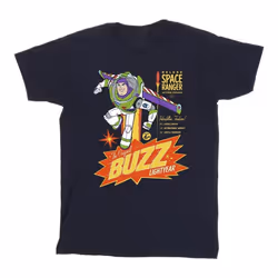 Disney - T-shirt TOY STORY LIGHTYEAR - Garçon (Bleu marine)