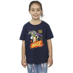 Disney - T-shirt TOY STORY LIGHTYEAR - Fille (Bleu marine)