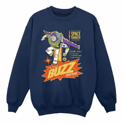Disney - Sweat TOY STORY LIGHTYEAR - Fille (Bleu marine)