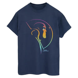 Disney - T-shirt LIGHTYEAR - Femme (Bleu marine)