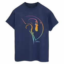 Disney - T-shirt LIGHTYEAR - Femme (Bleu marine)