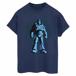 Disney - T-shirt LIGHTYEAR - Femme (Bleu marine)