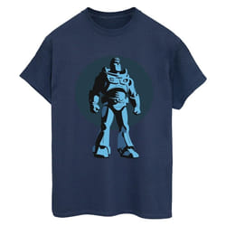 Disney - T-shirt LIGHTYEAR - Femme (Bleu marine)