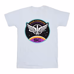 Disney - T-shirt LIGHTYEAR STAR COMMAND - Homme (Blanc)