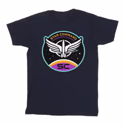 Disney - T-shirt LIGHTYEAR STAR COMMAND - Homme (Bleu marine)