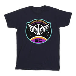 Disney - T-shirt LIGHTYEAR STAR COMMAND - Homme (Bleu marine)