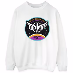 Disney - Sweat LIGHTYEAR STAR COMMAND - Homme (Blanc)