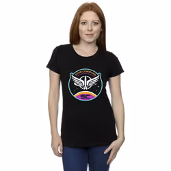 Disney - T-shirt LIGHTYEAR STAR COMMAND - Femme (Noir)