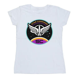 Disney - T-shirt LIGHTYEAR STAR COMMAND - Femme (Blanc)