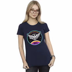 Disney - T-shirt LIGHTYEAR STAR COMMAND - Femme (Bleu marine)