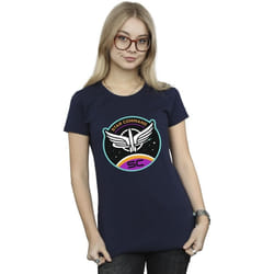 Disney - T-shirt LIGHTYEAR STAR COMMAND - Femme (Bleu marine)