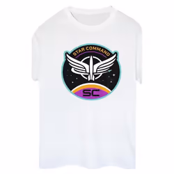 Disney - T-shirt LIGHTYEAR STAR COMMAND - Femme (Blanc)