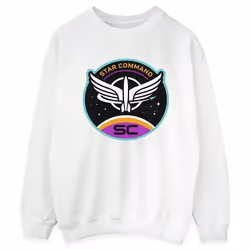 Disney - Sweat LIGHTYEAR STAR COMMAND - Femme (Blanc)