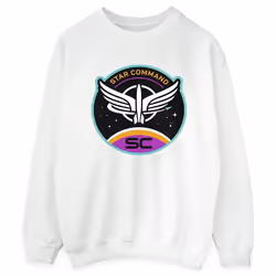 Disney - Sweat LIGHTYEAR STAR COMMAND - Femme (Blanc)