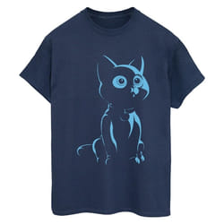 Disney - T-shirt LIGHTYEAR - Femme (Bleu marine)