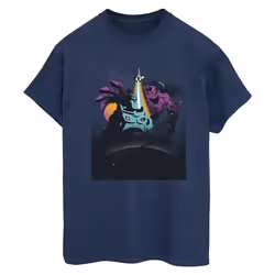 Disney - T-shirt LIGHTYEAR - Femme (Bleu marine)