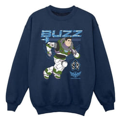 Disney - Sweat LIGHTYEAR RUN TO ACTION - Garçon (Bleu marine)
