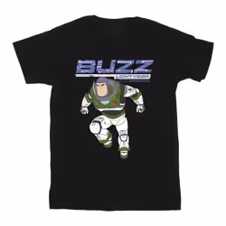 Disney - T-shirt LIGHTYEAR JUMP TO ACTION - Homme (Noir)