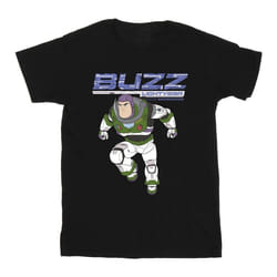 Disney - T-shirt LIGHTYEAR JUMP TO ACTION - Homme (Noir)